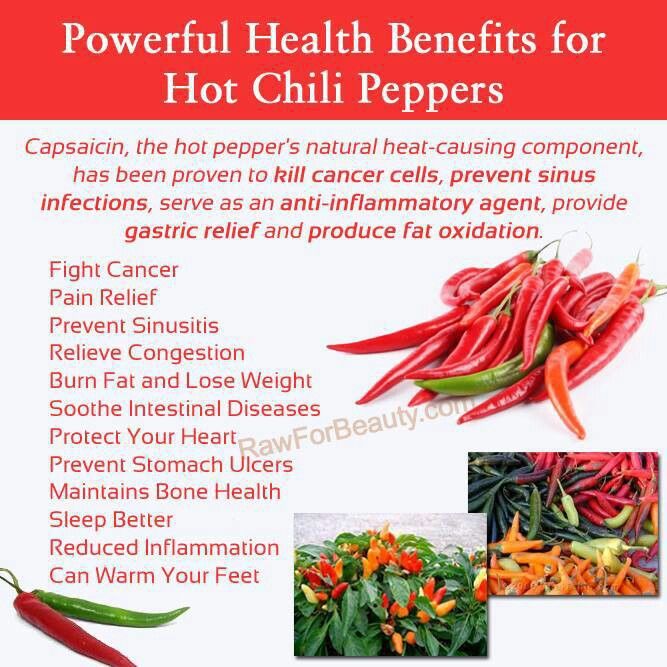 Powerful Health Benefits of Hot Chili Peppers including fights cancer, pain relief, sleep better, reduced inflammation. and more.
