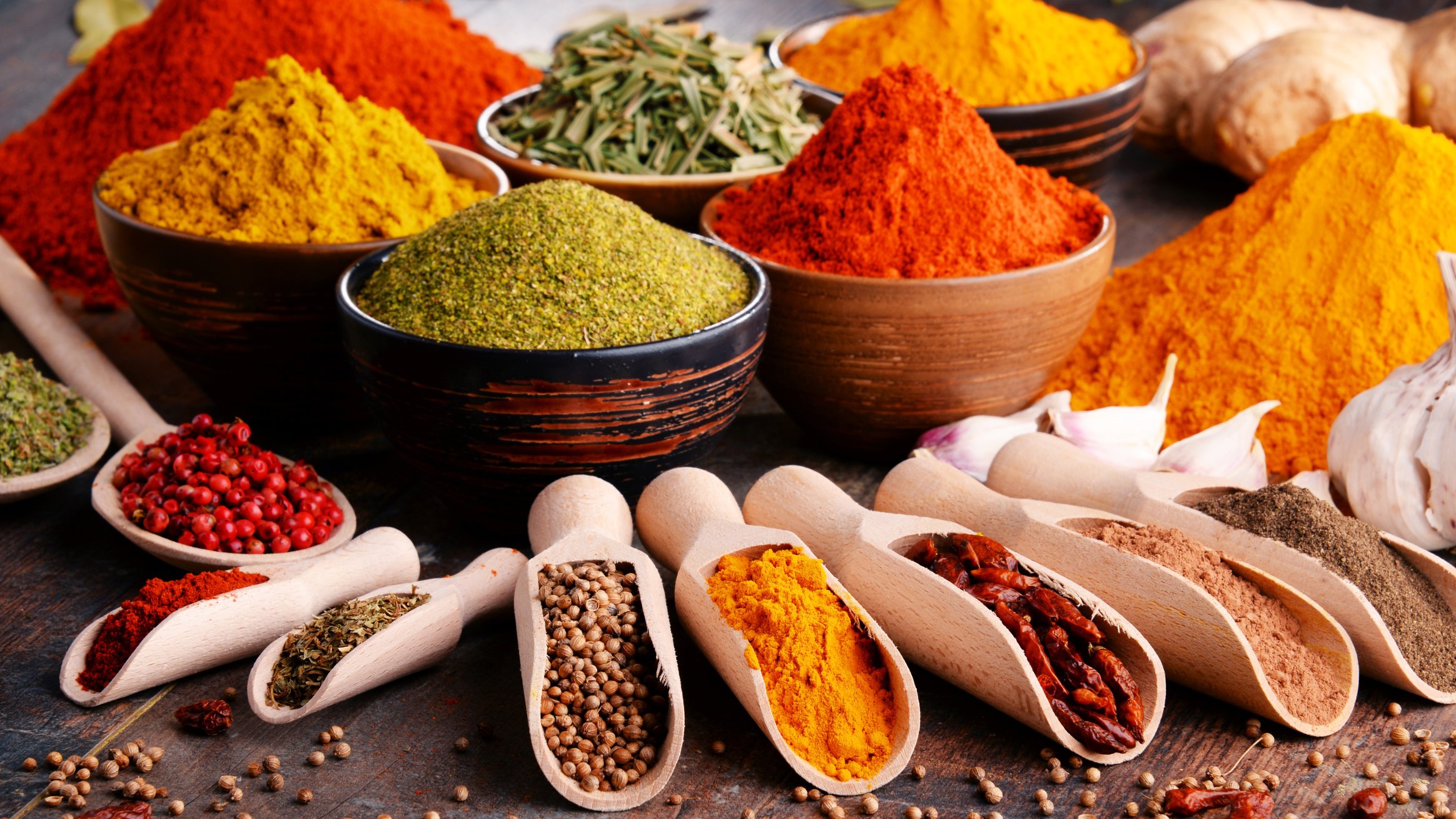 spices and condiments for healthier eating and a leaner body